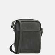 Hide & Stitches Idaho crossbody tas black