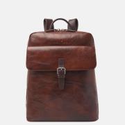 Castelijn & Beerens Rien laptoprugzak 15.6 inch cognac