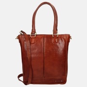 Enrico Benetti shopper cognac