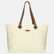 Enrico Benetti Ibiza shopper off white