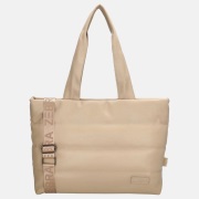 Zebra Trends Evie shopper licht taupe