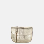 Charm London metallic crossbody tas goud