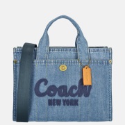 Coach Cargo handtas M denim indigo