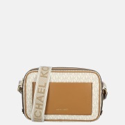 Michael Kors Maeve crossbody tas vanille/acorn