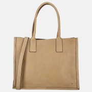 Berba shopper 15.6 inch taupe