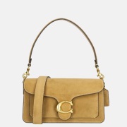 Coach Tabby schoudertas 26' suede sand (goud)