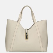 Furla Goccia shopper XL vaniglia