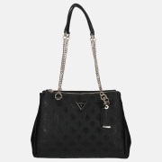 Guess Cresidia Status Shoulder Satchel black