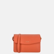 Liu Jo Saffiano crossbody tas pumpkin