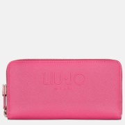 Liu Jo ziparound portemonnee XL dark pink