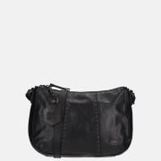 Bear Design crossbody tas studs black