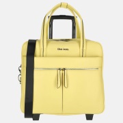 Olivia Lauren Leila business trolley 16 inch yellow