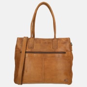 Bear Design shopper 15 inch cognac