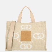 Liu Jo handtas logo oat milk