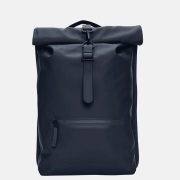 Rains Roll Top laptoprugzak 15 inch navy