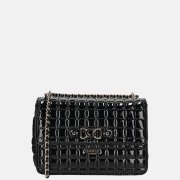 Guess Nadira flap crossbody tas black