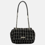 Emily & Noah Hannelore schoudertas black/beige