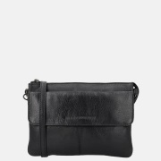 Hide & Stitches Porto crossbody tas black