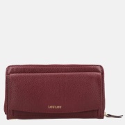 Loulou Essentiels ziparound SLB portemonnee ruby
