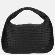 Flora & Co buideltas vlechtwerk black