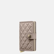 Secrid Premium Miniwallet Emboss Diamond pasjeshouder chalk