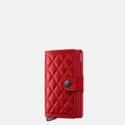 Secrid Premium Miniwallet Emboss Diamond pasjeshouder red