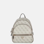 Guess Manhatten II rugzak Dark Taupe Logo