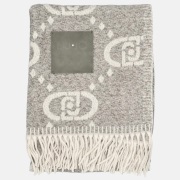 Liu Jo sjaal logo grey cloud