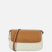 Michael Kors Alice crossbody tas S vanilla/acorn