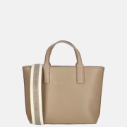 Tommy Hilfiger logotape shopper coastal taupe