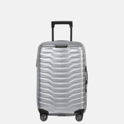 Samsonite Proxis expandable handbagage koffer 55 cm silver