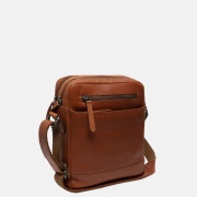 Chesterfield Arnhem schoudertas M cognac