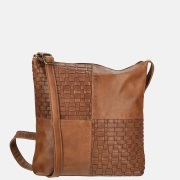 Enrico Benetti Sicily crossbody tas cognac