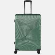 Enrico Benetti Spinner Louisville koffer 75 cm olijf