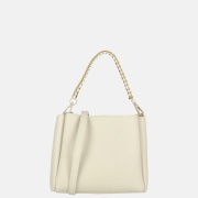 Laurent David Dorine crossbody tas white/goud