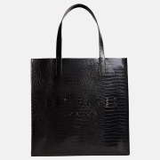 Ted Baker Croccon shopper L black