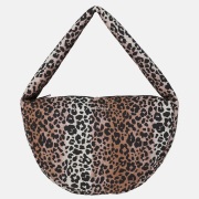 Studio Noos soft cotton crossbody tas hazel leopard