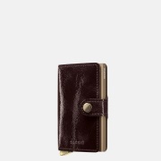 Secrid Premium Miniwallet pasjeshouder Naplak Mahogany +
