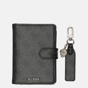 Guess gift-box paspoorthoes + sleutelhanger coal logo
