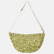 Studio Noos Cotton Twill Adult fannypack crossbody tas green leopard