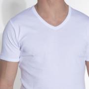 Garage Slim fit Heren T-shirt V-hals