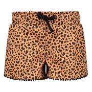 Me & My Monkey short met all over print oranje/zwart Korte broek Meisj...