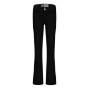 Raizzed high waist flared jeans zwart Meisjes Stretchdenim Effen - 92