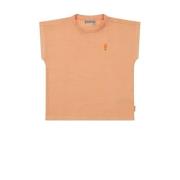Tumble 'n Dry Mid T-shirt Gelato van biologisch katoen zacht oranje Ef...