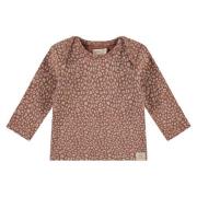 Babyface baby longsleeve met all over print bruin Jongens/Meisjes Stre...