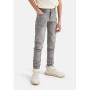 Shoeby skinny jeans Jack light grey Grijs Jongens Denim - 104