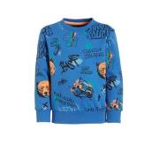 Orange Stars sweater Nander met all over print blauw Trui Jongens Kato...