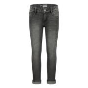 Raizzed skinny jeans grijs Jongens Stretchdenim Effen - 92