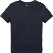 Tommy Hilfiger T-shirt van katoen donkerblauw Logo - 164