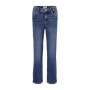 KIDS ONLY GIRL wide leg jeans KOGJUICY medium blue denim Blauw Effen -...